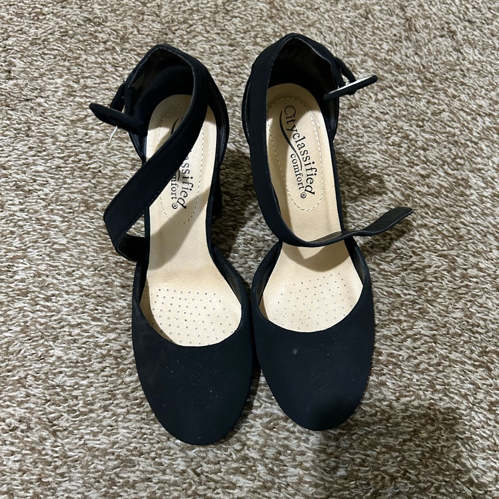 Heels with ankle strap